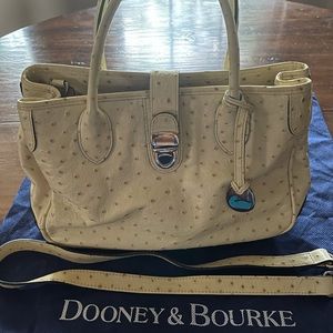 Dooney & Bourke Ostrich Embossed Tote